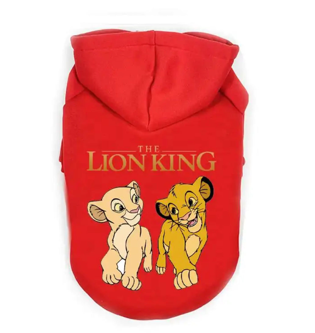 Dog Jumper Stitch and The Lion King