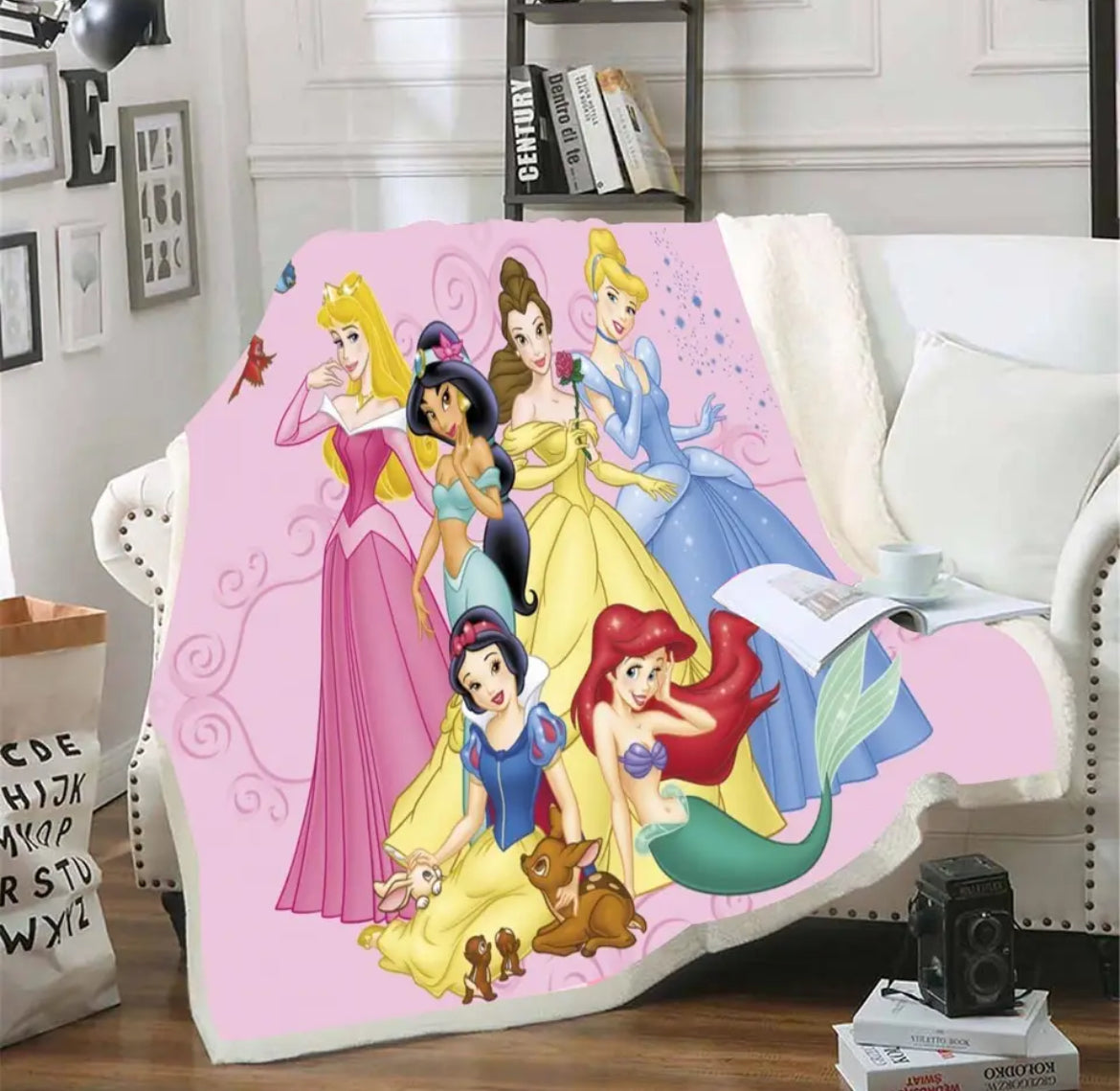 Disney Princess Blanket 150x200
